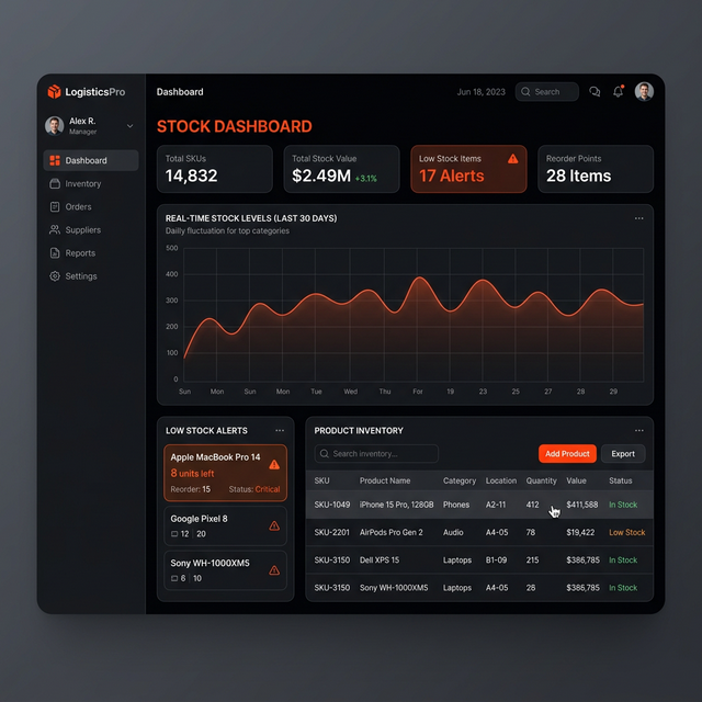 Inventory & Stock Management System